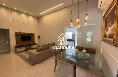 Casa com 3 dormitórios para alugar, 220 m² - condomínio green view - indaiatuba/sp