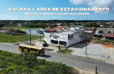 Galpão comercial avenida principal, entrada ervino, são francisco do sul-sc