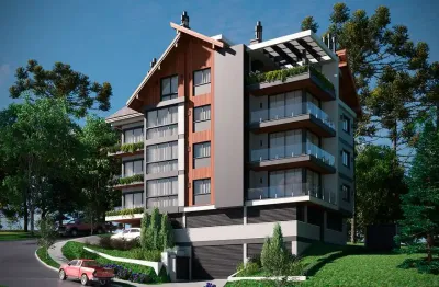 Apartamento 1 quarto sendo 1 suíte para venda no bairro carniel em gramado