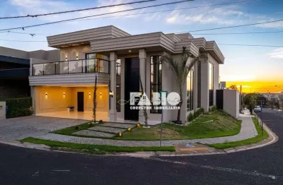 Casa em condomínio fechado com 4 quartos à venda na Avenida Minerva Izar Jales, 2012, Parque Residencial Damha VI, São José do Rio Preto