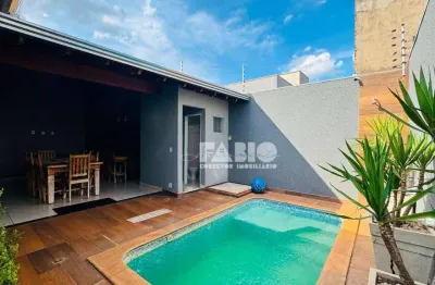Casa com 3 dormitórios à venda, 140 m² por r$ 410.000,00 - setparque avenida 2 - são josé do rio preto/sp