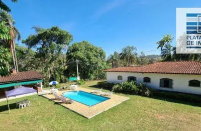 Chácara com 4 dormitórios à venda, 52154 m² por r$ 1.400.000,00 - rio acima - vargem/sp