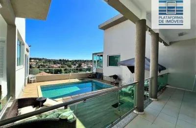 Casa com 4 dormitórios à venda, 369 m² por r$ 1.500.000,00 - condomínio residencial euroville - bragança paulista/sp