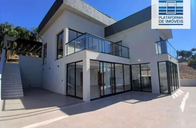 Casa com 3 dormitórios à venda, 220 m² por r$ 1.800.000,00 - condomínio residencial spazio design  - bragança paulista/sp