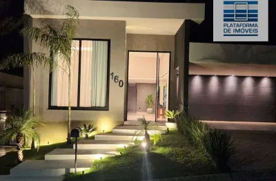 Casa com 4 dormitórios à venda, 340 m² por r$ 1.990.000,00 - condomínio terras de santa cruz - bragança paulista/sp