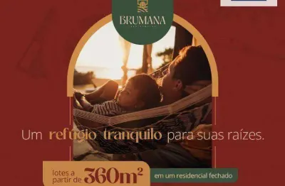 Lotes à venda a partir de 360m2 - valores a partir de r$ 252.034,45- residencial brumana - atibaia/sp