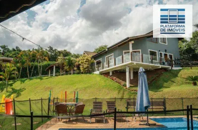 Casa com 4 dormitórios à venda, 420 m² por r$ 4.750.000,00 - condomínio residencial vila rica - bragança paulista/sp