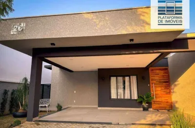 Casa com 3 dormitórios à venda, 195 m² por r$ 1.350.000,00 - condomínio residencial euroville ii - bragança paulista/sp