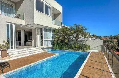 Casa com 3 dormitórios à venda, 280 m² por r$ 3.000.000,00 - condomínio residencial euroville - bragança paulista/sp