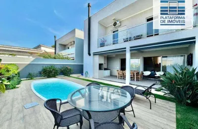 Casa com 3 dormitórios à venda, 260 m² por r$ 1.700.000,00 - condomínio residencial euroville - bragança paulista/sp