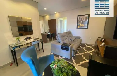 Apartamento com 3 dormitórios para alugar, 78 m² por r$ 4.500,00/mês - edifício residencial tangará - bragança paulista/sp