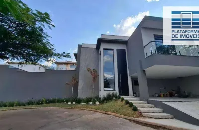 Casa com 3 dormitórios à venda, 230 m² por r$ 2.199.000,00 - condomínio residencial euroville - bragança paulista/sp