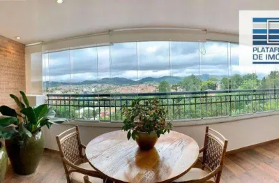 Apartamento com 3 dormitórios à venda, 181 m² por r$ 1.650.000,00 - jardim nova bragança - bragança paulista/sp