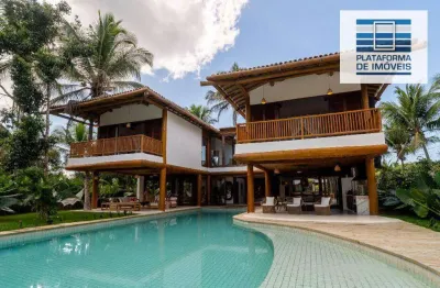 Casa com 6 dormitórios à venda, 700 m² por r$ 8.500.000,00 - trancoso eco residence - trancoso/ba