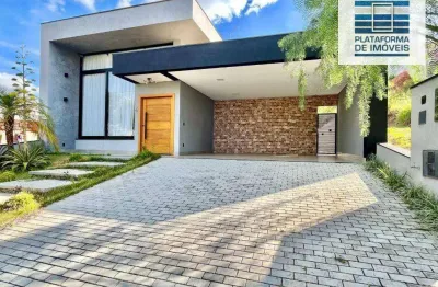 Casa com 3 dormitórios, 200 m² - venda por r$ 1.690.000,00 ou aluguel por r$ 8.400,00/mês - condomínio residencial euroville ii - bragança paulista/sp