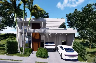 Casa térrea em fase de construção à venda no residencial lago azul - jundiaí - sp