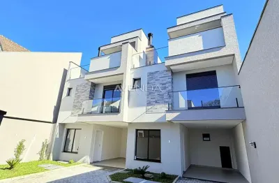 Casa em condomínio fechado com 3 quartos à venda na rua antônio morona, 55, capão da imbuia, curitiba, 135 m2 por r$ 959.900