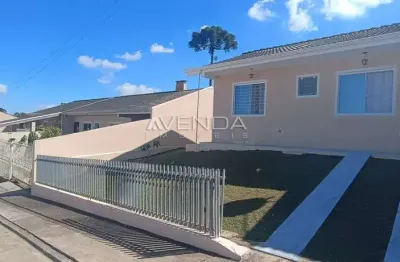 Casa em condomínio fechado com 3 quartos à venda na rua da nogueira, 54, parque do embu, colombo, 50 m2 por r$ 260.000