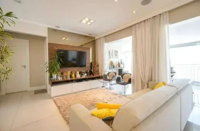 Apartamento com 3 dormitórios para alugar, 122 m² por r$ 10.547/mês - vila regente feijó - são paulo/sp