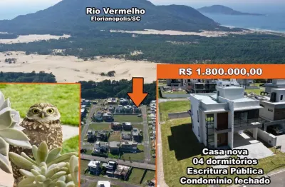 Casa para venda em florianópolis, são joão do rio vermelho, 4 dormitórios, 3 suítes, 4 banheiros, 4 vagas