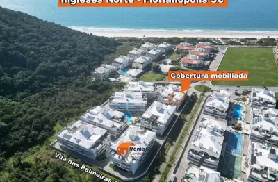 Cobertura para venda em florianópolis, ingleses do rio vermelho, 3 dormitórios, 1 suíte, 3 banheiros, 2 vagas