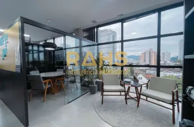 Sala comercial mobiliada no atiradores - joinville/sc