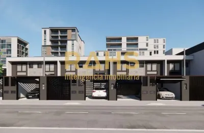 Sobrado geminado em construção à venda no bairro costa e silva em joinville/sc