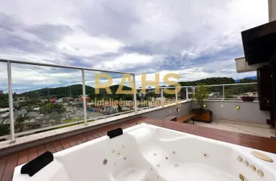 Cobertura plana com jacuzzi no américa - joinville/sc