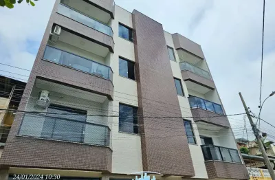 Código 4652 - aluga apartamento na rua dos reis, bairro canaã, 1° andar de frente, 03 quartos, sendo 01 suíte com sacada, 01 banheiro social, cozinha com armários, área de serviço com armários, área d