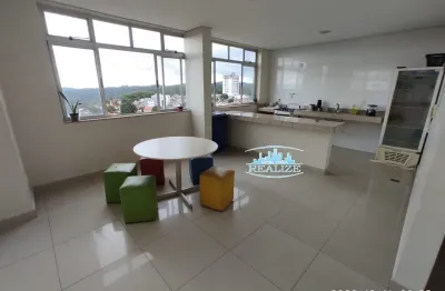 Código 4664 - aluga apartamento no bairro imbaúbas, 03 quartos sendo 01 suíte, sala/copa com sacada, cozinha, área de serviço, 01 banheiro social, 01 lavabo, armários, 01 vaga de garagem.