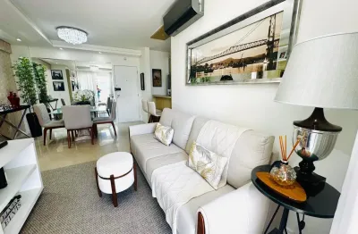 Apartamento com 02 dormitórios (01 suíte) semi mobiliado à venda – campinas, são josé