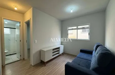 Apartamento com 2 quartos com armário no quarto próximo a uel e shopping catuai para alugar, 45 m² por r$ 1.200/mês - colinas - londrina/pr