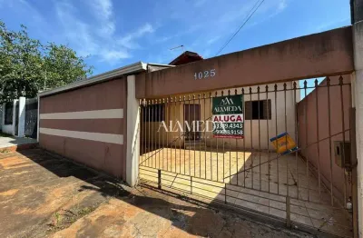 Casa com 1 quarto e quintal com churrasqueira para alugar região leste - conjunto habitacional alexandre urbanas - londrina/pr