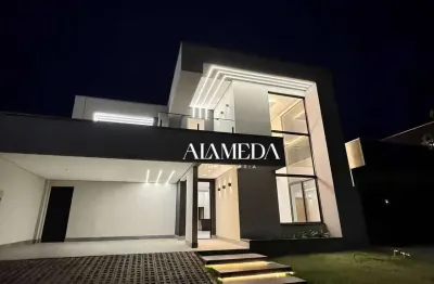 Alugo Sobrado Alto Padrão nunca habitado com fachada imponente - Condomínio Bellevie – Cambé/PR