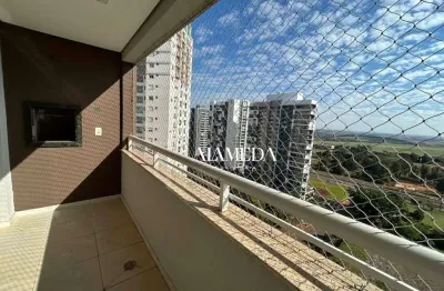 Apartamento com 3 quartos sendo 1 suíte para alugar, 77 m² por r$ 3.000/mês - gleba palhano - londrina/pr