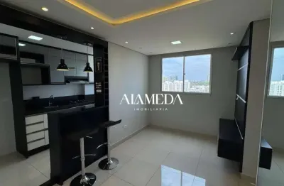 Apartamento com 2 dormitórios para alugar, 48 m² por r$ 1.900,00/mês - gleba fazenda palhano - londrina/pr