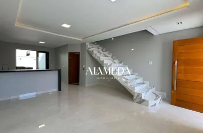 Casa com 3 dormitórios para alugar, 155 m² por r$ 4.800,00/mês - jardim guararapes - londrina/pr