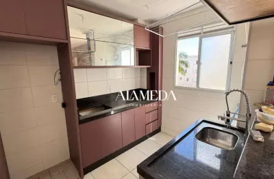 Apartamento com 2 quartos com armário na cozinha ao lado da utfpr para alugar, 47 m² por r$ 1.300/mês - acquaville - londrina/pr