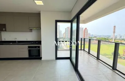 Apartamento com 3 quartos sendo 1 suíte com armários na cozinha e quartos para alugar por r$ 5.500/mês - gleba palhano - londrina/pr