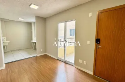 Apartamento 2 dormitórios (sacada com churrasqueira) – novo, acquaville, londrina – r$ 210.000