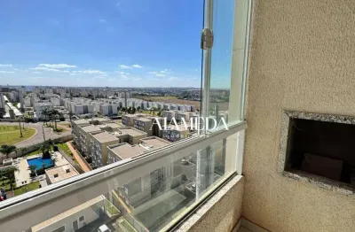 Apartamento com 2 quartos e armários planejados no laguna málaga para alugar, 47 m² por r$ 1.451/mês - acquaville - londrina/pr