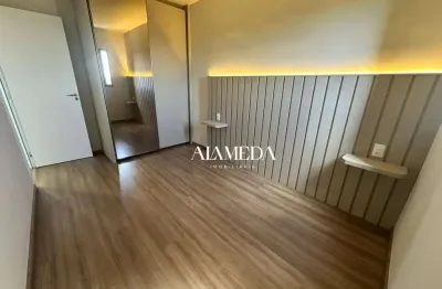 Apartamento com armários e 2 quartos para alugar, 51 m² por r$ 2.490/mês - gleba fazenda palhano - londrina/pr