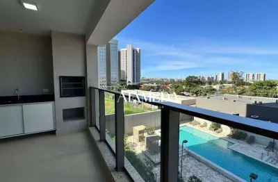 Apartamento  alto padrão com 2 quartos sendo 1 suíte para alugar por r$ 6.500/mês - bela suiça - londrina/pr