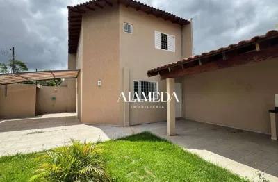 Sobrado com 3 dormitórios para alugar por r$ 2.450,00/mês - jardim guararapes - londrina/pr