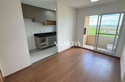 Apartamento com 2 quartos cozinha planejada para alugar, r$ 2.000/mês - acquaville lake portinari - londrina/pr