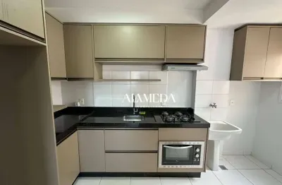 Apartamento com 2 Quartos com Cozinha Planejada para alugar, 46 m² por R$ 1.100/mês - Dom Pedro II - Londrina/PR