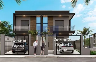 Sobrados geminados - 02 e 03 dormitórios - bairro são vicente