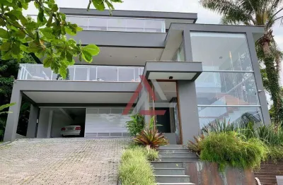 Casa com 6 dormitórios à venda, 817 m² por r$ 9.500.000,00 - canasvieiras - florianópolis/sc