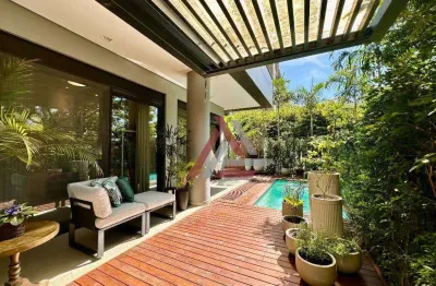 Apartamento garden com 3 quartos à venda, 185 m² por r$ 4.500.000 - jurerê internacional - florianópolis/sc