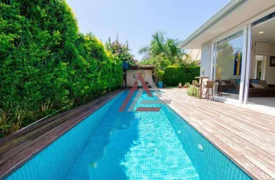 Casa com 5 quartos à venda, 376 m² por r$ 6.500.000 - jurerê internacional - florianópolis/sc
